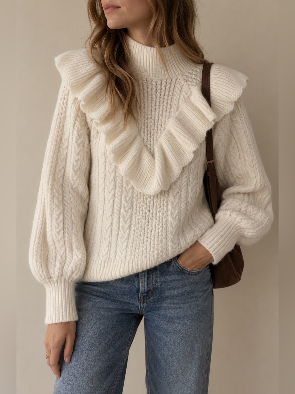 NWT Madewell Winslow Alpaca Wool Sweater - Size Small